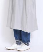 コットンシルクローン　ドルマンワンピース